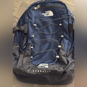 Northface Backpack- navy- like new